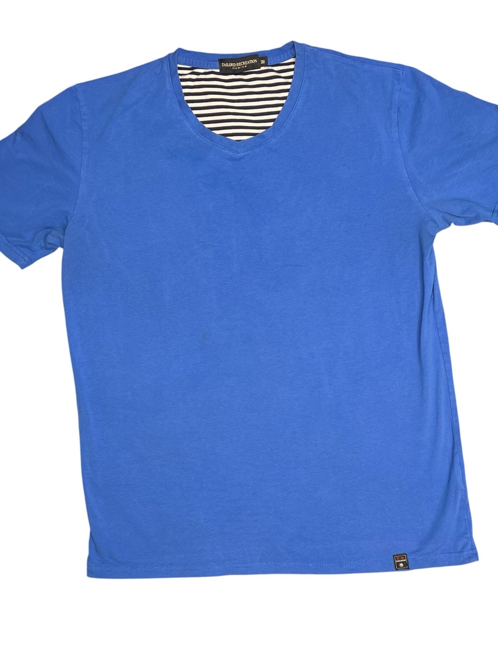 Blue V-Neck Tee